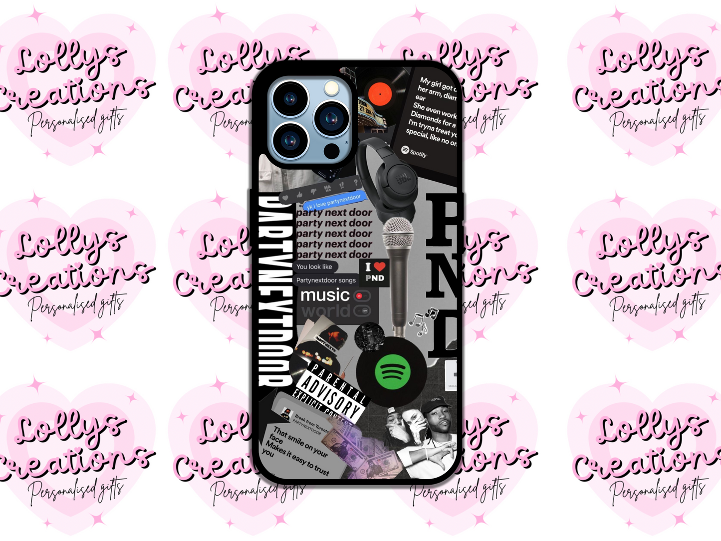 Partynextdoor PND phone case | can be personalised