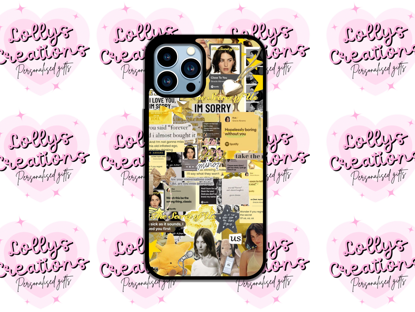 Gracie Abrams phone case | can be personalised