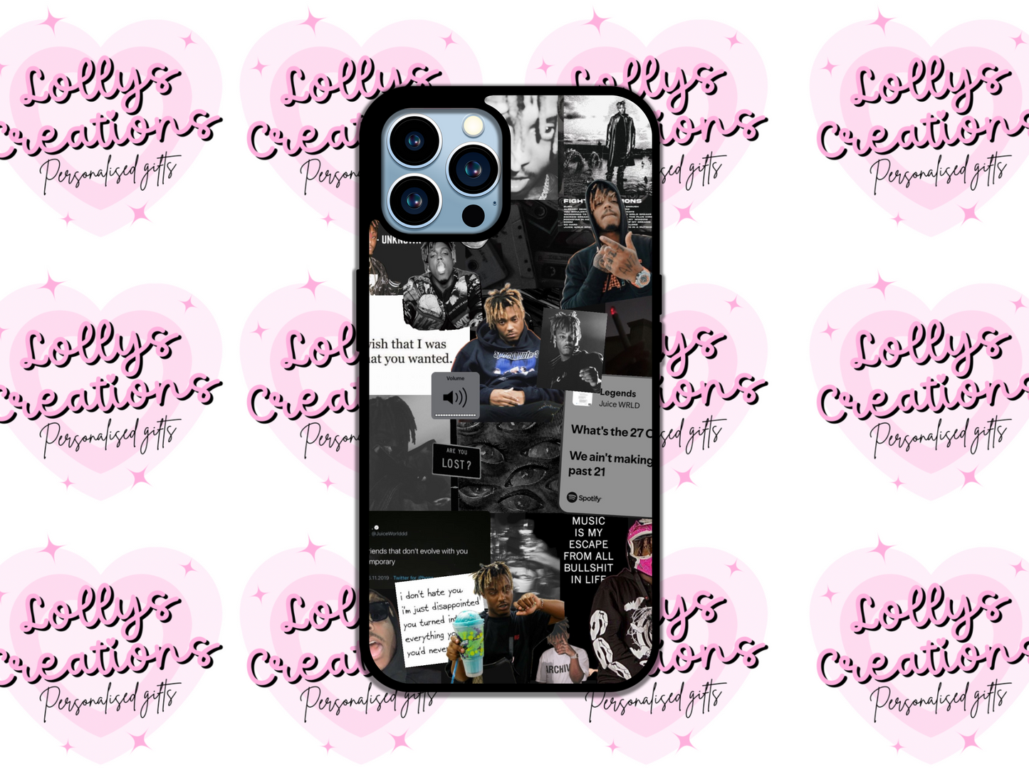 Juice wrld phone case | can be personalised