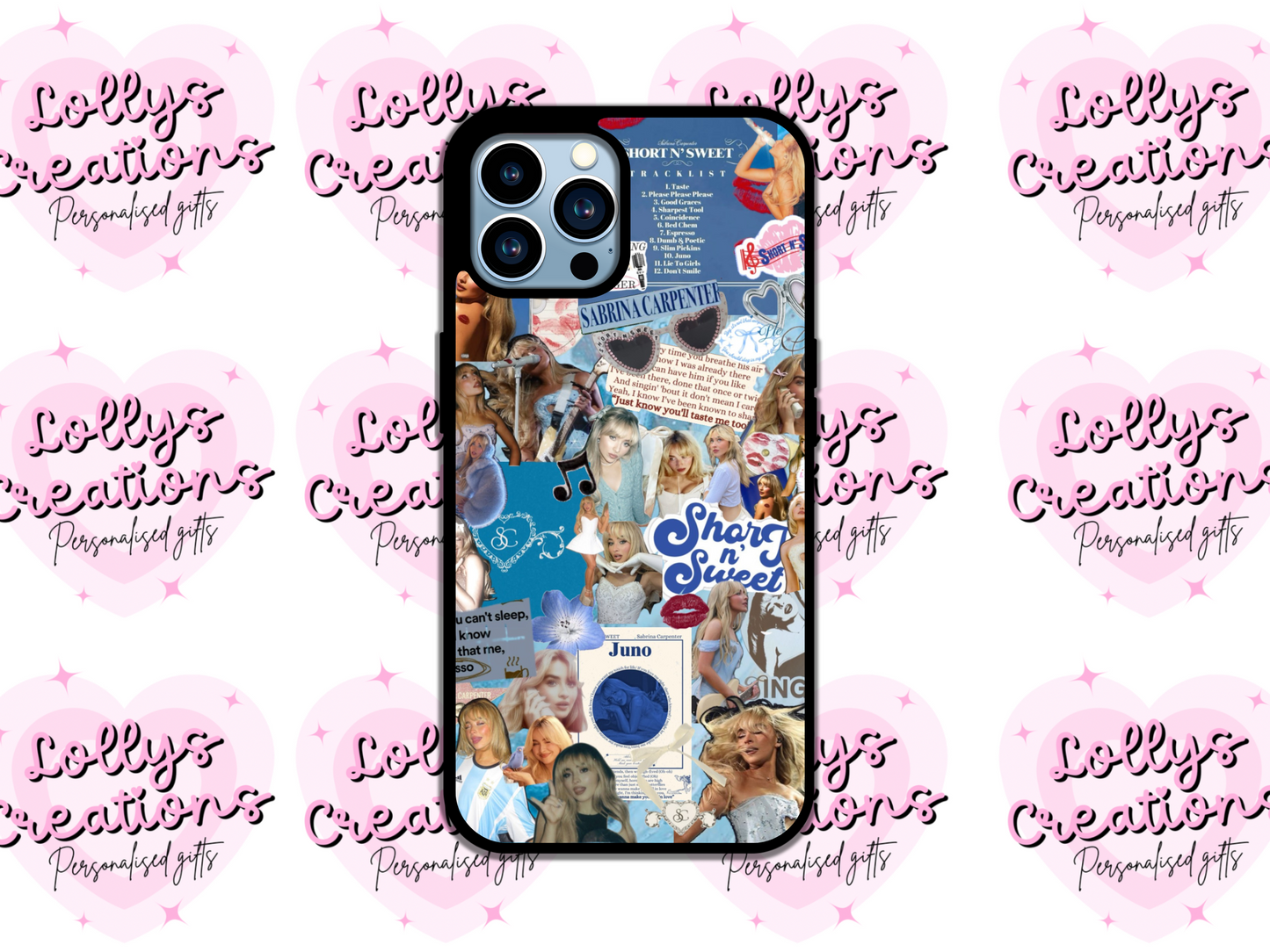 Sabrina carpenter phone case | can be personalised