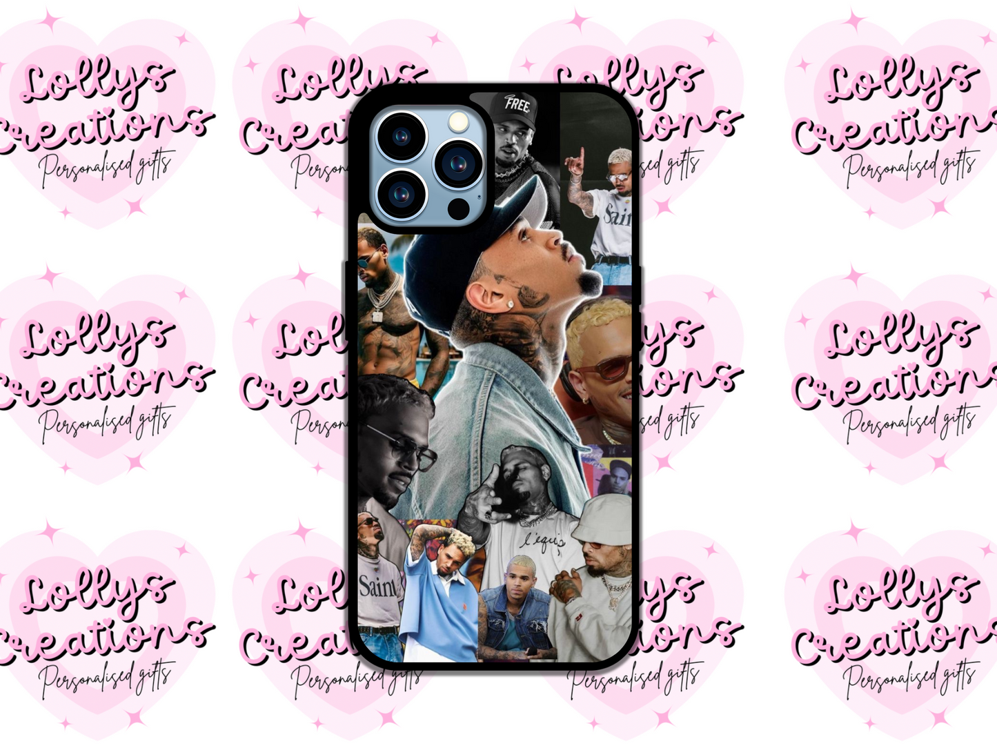 Chris brown phone case | can be personalised