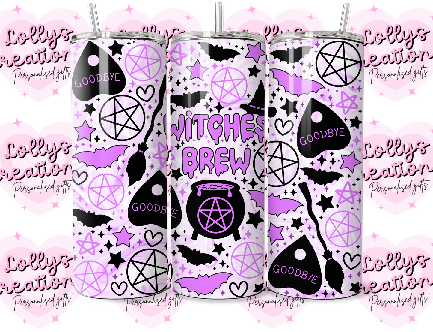20oz tumbler | witches brew Halloween | Handmade Gift | Can be personalised | Custom Made to order |