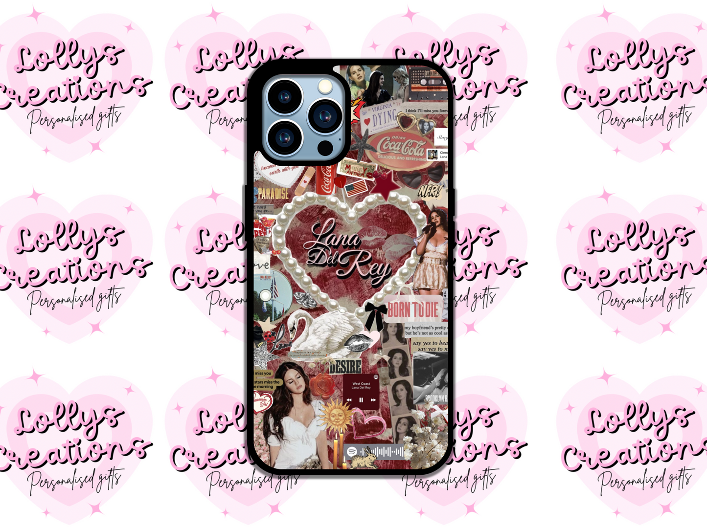 Lana del ray phone case | can be personalised