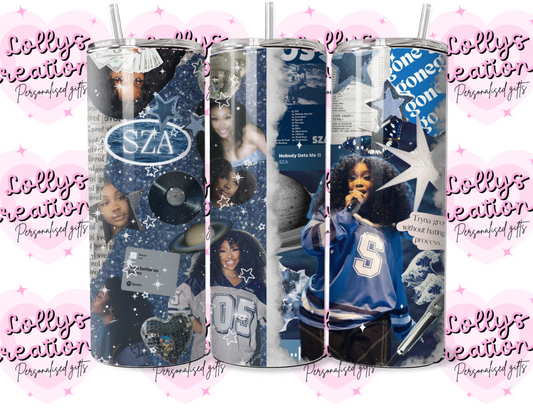 20oz tumbler | Sza | Handmade Gift | Can be personalised | Custom Made to order| design 1 or 2