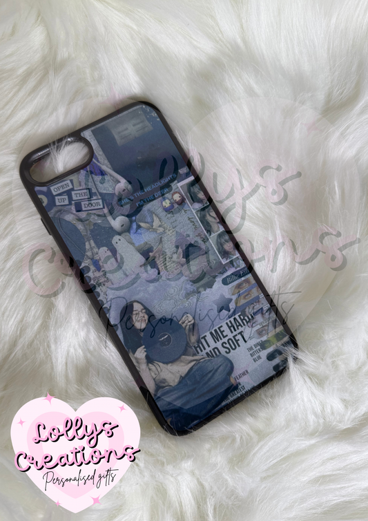 Billie Eilish blue phone case | can be personalised