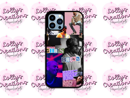 Chris brown phone case | can be personalised