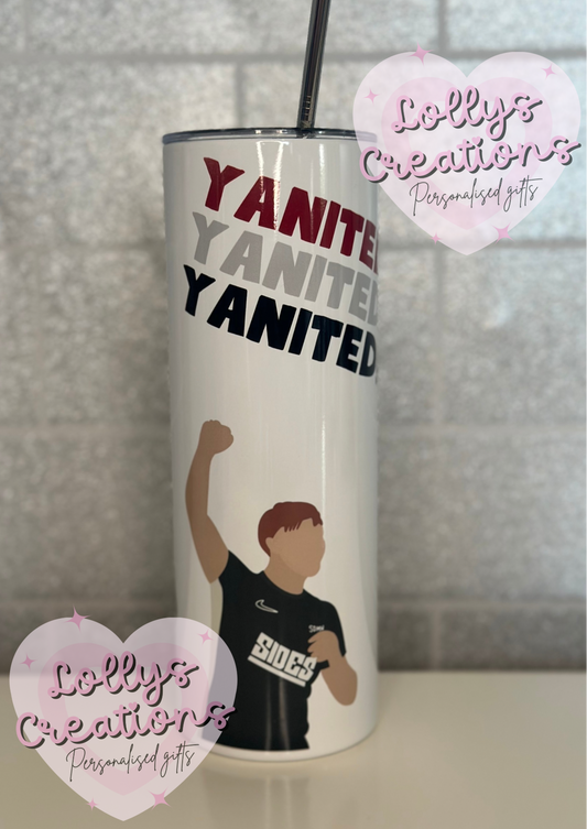 20oz tumbler | angry ginge tumbler | Handmade Gift | Can be personalised | Custom Made to order| design 1 or 2 (Copy 2)n