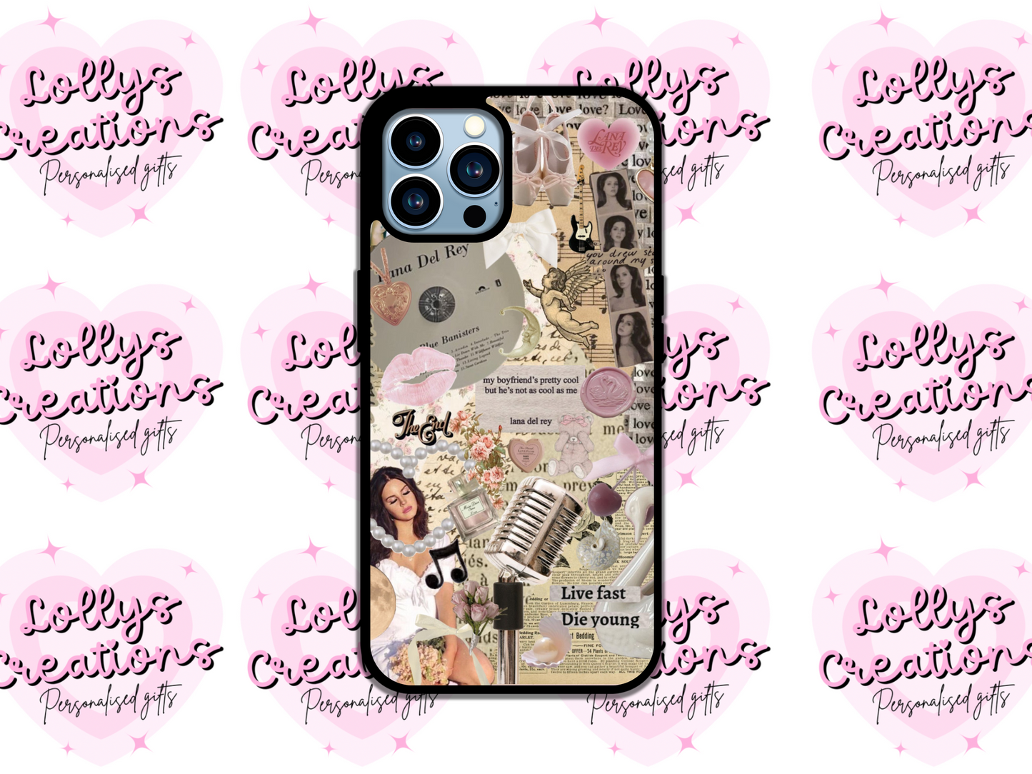 Lana del ray phone case | can be personalised
