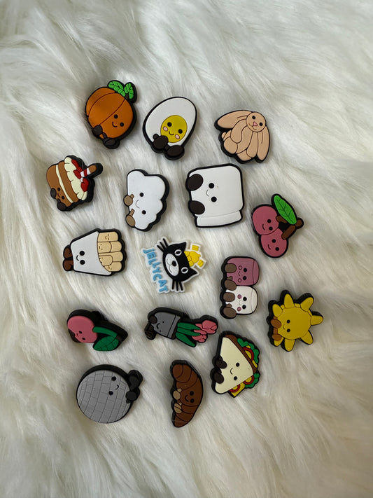 Teddy shoe charms
